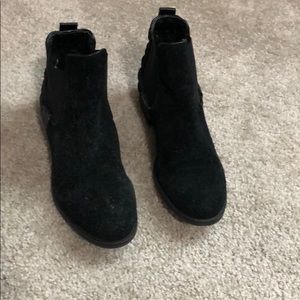 CowGirl Black Bootie Boots